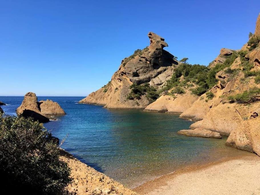 Studio 28M2 Climatise,Wifi, Proche Des Calanques,Plages La Ciotat Ngoại thất bức ảnh